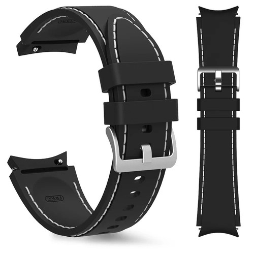 Sport silicone watch band - silicone,